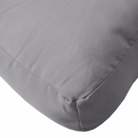 vidaXL Perne pentru paleți, 2 buc., gri, material textil