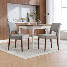 HOMEMAX Accent Chairs Set of 2, Velvet Chairs with Solid Woood ,Upholstered Dining Chairs for Living Room, Kitchen, Bedroom, Beauty Room,Dining room-