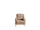 Luna Modern Style Chair in Copper