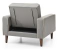 Glory Furniture Andrews G832A-C Chair Bed , GRAY