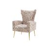 COOLMORE Accent Chair ,leisure single chair with Rose Golden feet