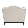 ACME Tayden Chair w/2 Pillows, Beige Velvet LV01157