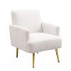 Reading Armchair Living Room Comfy Accent Chairs, Bedroom Chairs for Office Bedroom with Arm Rest, Lounge Chair for Office and Study