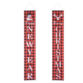 Christmas Porch Sign (Color: Red)