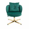 COOLMORE Home Office Desk Chair, Vanity Chair, Modern Adjustable Home Computer Executive Chair Swivel Task Chair for Small Space, Living Room, Make-up