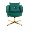 COOLMORE Home Office Desk Chair, Vanity Chair, Modern Adjustable Home Computer Executive Chair Swivel Task Chair for Small Space, Living Room, Make-up