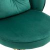 COOLMORE Home Office Desk Chair, Vanity Chair, Modern Adjustable Home Computer Executive Chair Swivel Task Chair for Small Space, Living Room, Make-up