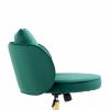 COOLMORE Home Office Desk Chair, Vanity Chair, Modern Adjustable Home Computer Executive Chair Swivel Task Chair for Small Space, Living Room, Make-up