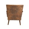 COOLMORE Wood Frame Armchair, Modern Accent Chair Lounge Chair for Living Room