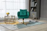 COOLMORE Home Office Desk Chair, Vanity Chair, Modern Adjustable Home Computer Executive Chair Swivel Task Chair for Small Space, Living Room, Make-up