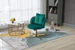 COOLMORE Home Office Desk Chair, Vanity Chair, Modern Adjustable Home Computer Executive Chair Swivel Task Chair for Small Space, Living Room, Make-up