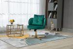COOLMORE Home Office Desk Chair, Vanity Chair, Modern Adjustable Home Computer Executive Chair Swivel Task Chair for Small Space, Living Room, Make-up